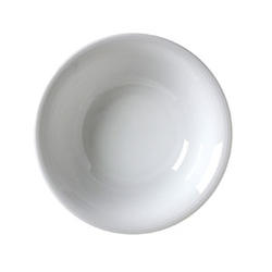 Crystal Bay Collection Euro White Grapefruit Bowl Coupe, 14 Ounce -- 36 per case.