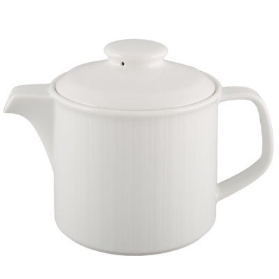 Crystal Bay Collection Euro White Tea Pot, 16 Ounce -- 36 per case.