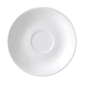 Rubicon Collection White Saucer, 6 inch -- 36 per case.