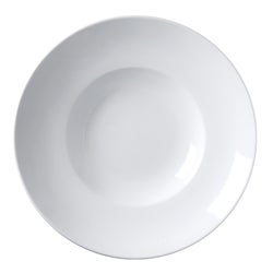 Vertex China Rubicon Undecorated White Deep Rim Pasta Bowl, 14 Ounce -- 12 per case.