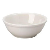 Vertex China Vista Collection Undecorated American White Nappie, 5 1/4 inch -- 36 per case.