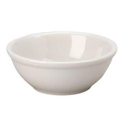 Vertex China Vista Collection Undecorated American White Nappie, 5 1/4 inch -- 36 per case.