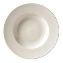 Vertex China Vista Collection Undecorated American White Deep Pasta Soup Bowl, 10 1/2 inch -- 12 per case.