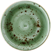 Vertex China London Undecorated Terra Jade Coupe Plate, 6 inch -- 36 per case.