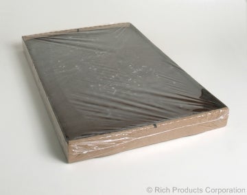 Allen Uniced Full Sheet Chocolate Cake, 116 Ounce -- 3 per case.