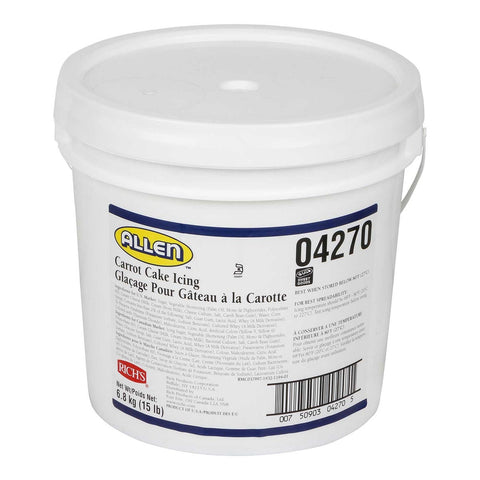 Rich JW Allen Carrot Cake Icing, 15 Pound.