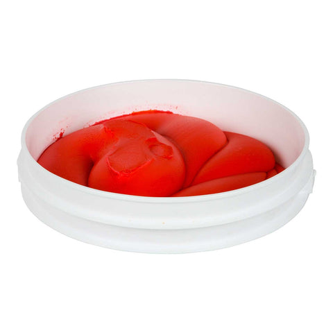 Allen Red Artificially Colored Buttrcreme Icing, 15 Pound.