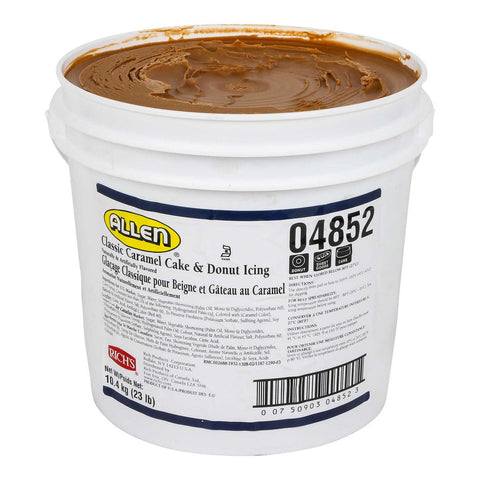 Rich JW Allen Classic Caramel Cake and Donut Icing, 23 Pound.
