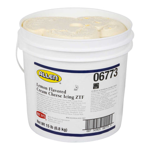 Rich Products Corporation Lemon Flavor Cream Cheese Icing, 15 Pound.