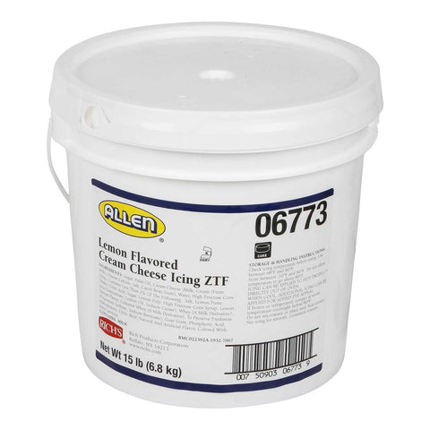 Rich Products Corporation Lemon Flavor Cream Cheese Icing, 15 Pound.