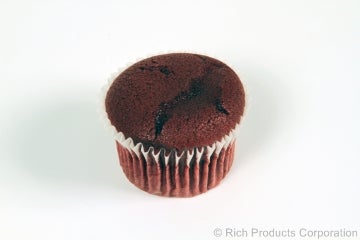 Rich Products Corporation Red Velvet Cupcake, 1.15 Ounce -- 144 per case.