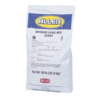 Rich JW Allen Sponge Cake Mix, 30 Pound.