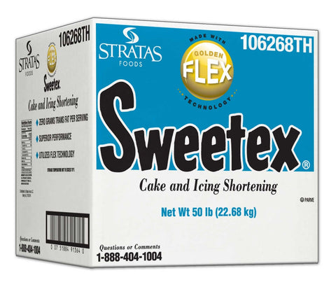 Sweetex Golden Flex Cake and Icing Shortening, 50 Pound.