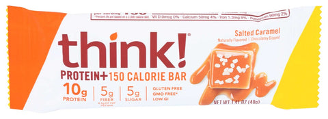 Think Thin Salted Caramel Lean Protein and Fiber Bar, 1.41 Ounce - 10 per pack.