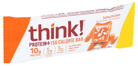 Think Thin Salted Caramel Lean Protein and Fiber Bar, 1.41 Ounce - 10 per pack.