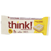 Think Thin Lemon Delight High Protein Bar, 2.1 Ounce -- 10 per case.