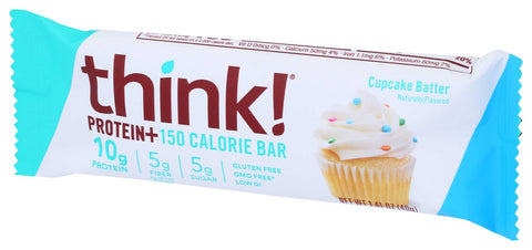 Think Thin Cupcake Batter Protein Bar, 1.41 Ounce -- 10 per case.