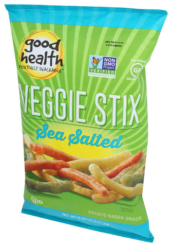 Good Health Original Veggie Stix, 6.75 Ounce -- 10 per case.
