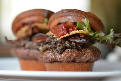 Broadleaf 3:1 Round ELK Patty, 1 Pound -- 10 per case.