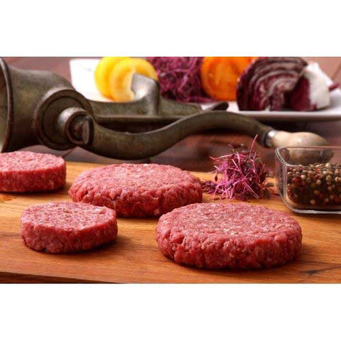 Broadleaf Raw 4:1 Round Wagyu Beef Patty, 4 Ounce -- 40 per case