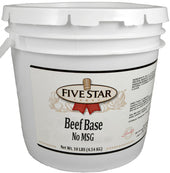 Five Star No Msg Beef Base, 10 Pound -- 2 per case.