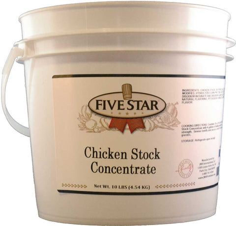 Five Star Clarified Chicken Stock Base, 10 Pound -- 2 per case.