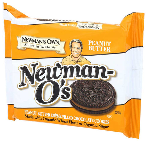 Newmans Os Organics Peanut Butter Cookie, 13 Ounce -- 6 per case.