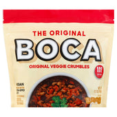 Boca Foods Meatless Natural Ground Crumble, 12 Ounce -- 12 per case