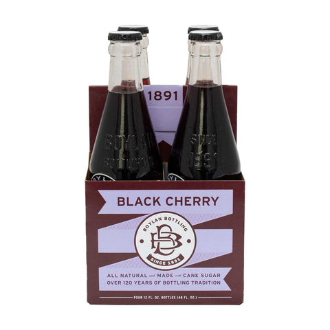 Boylan Bottling Black Cherry Drink, 12 Fluid Ounce -- 24 per case.