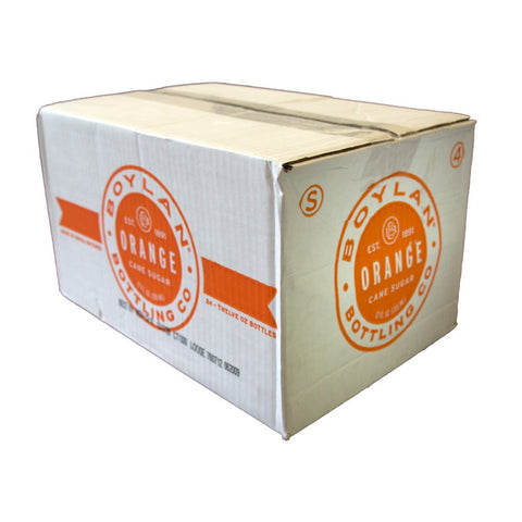 Boylan Bottling Orange Cane Sugar Soda, 12 Fluid Ounce -- 24 per case.