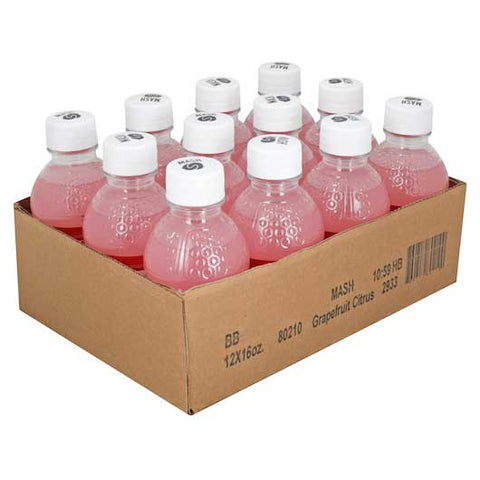 Boylan Bottling Mash Grapefruit Citrus Zing Beverage, 16 Fluid Ounce -- 12 per case