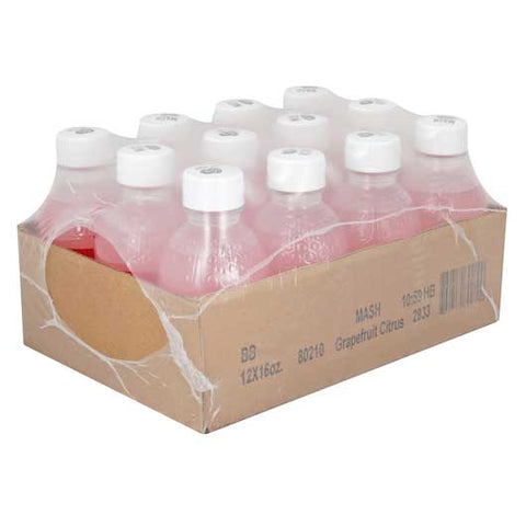 Boylan Bottling Mash Grapefruit Citrus Zing Beverage, 16 Fluid Ounce -- 12 per case