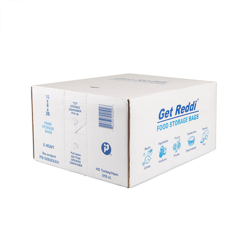 Pitt Plastics Get Reddi Heavy Duty 22 Quart Clear Turkey Ham Bag -- 500 per case.