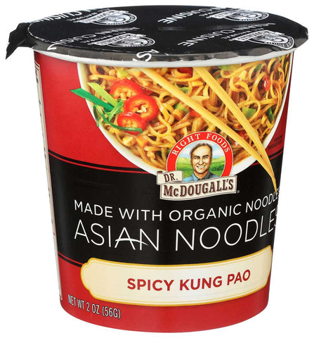 Dr. Mcdougalls Spicy Kung-Pao Asian Noodle Soup Cup, 2 Ounce -- 6 per case