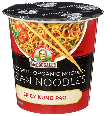 Dr. Mcdougalls Spicy Kung-Pao Asian Noodle Soup Cup, 2 Ounce -- 6 per case