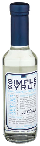 Stirrings Simple Syrup, 12 Ounce -- 6 per case.