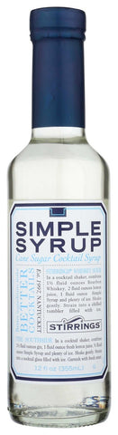 Stirrings Simple Syrup, 12 Ounce -- 6 per case.
