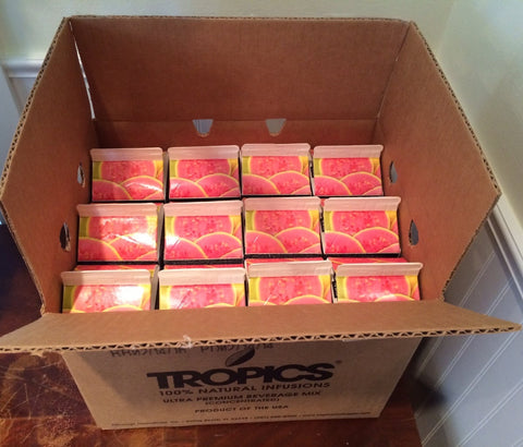 Tropics Orange Pineapple Drink Mix, 32 Ounce -- 12 per case.