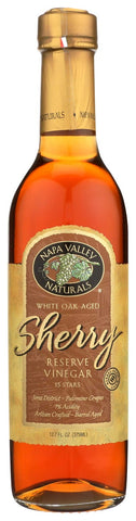 Napa Valley Naturals Sherry Vinegar, 12.7 Ounce -- 12 per case.