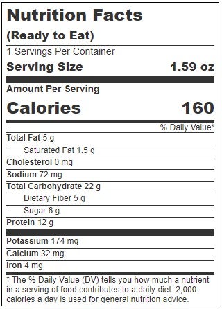 Lenny and Larrys Cookies and Creme The Complete Cookiefied Bar, 1.59 Ounce - 9 per pack -- 12 packs per case