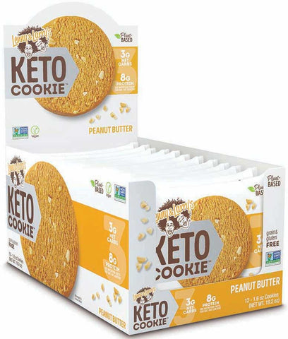 Lenny and Larrys Peanut Butter Keto Cookie, 1.6 Ounce - 12 count per pack -- 6 packs per case