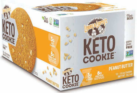 Lenny and Larrys Peanut Butter Keto Cookie, 1.6 Ounce - 12 count per pack -- 6 packs per case