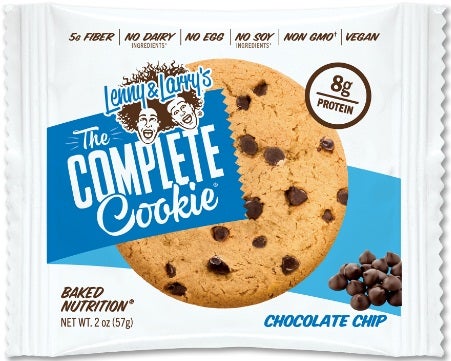 Lenny and Larrys The Complete Cookie - Chocolate Chip, 2 Ounce -- 72 per case.