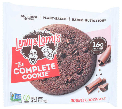 Lenny and Larrys Double Chocolate Complete Cookie, 4 Ounce -- 12 per case.
