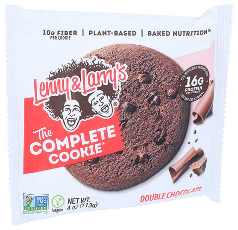 Lenny and Larrys Double Chocolate Complete Cookie, 4 Ounce -- 12 per case.