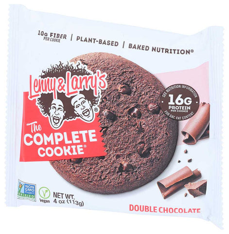 Lenny and Larrys Double Chocolate Complete Cookie, 4 Ounce -- 12 per case.