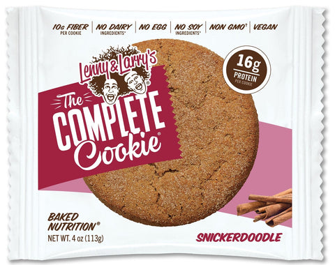 Lenny and Larrys Complete Cookie - Snickerdoodle, 4 Ounce -- 72 per case.