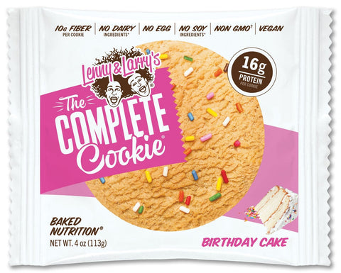 Lenny and Larrys Complete Cookie - Birthday Cake, 4 Ounce -- 72 per case.