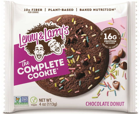 Lenny and Larrys Chocolate Donut Complete Cookie, 4 Ounce -- 72 per case