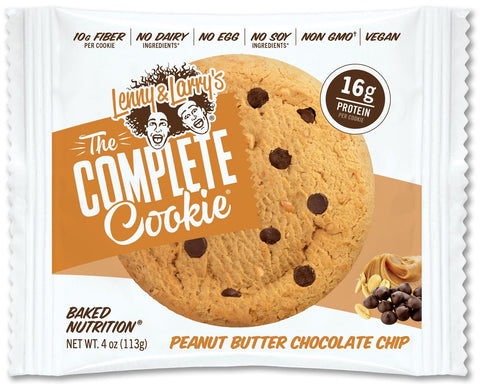 Lenny and Larrys Complete Cookie - Peanut Butter Chocolate Chip, 4 Ounce -- 72 per case.